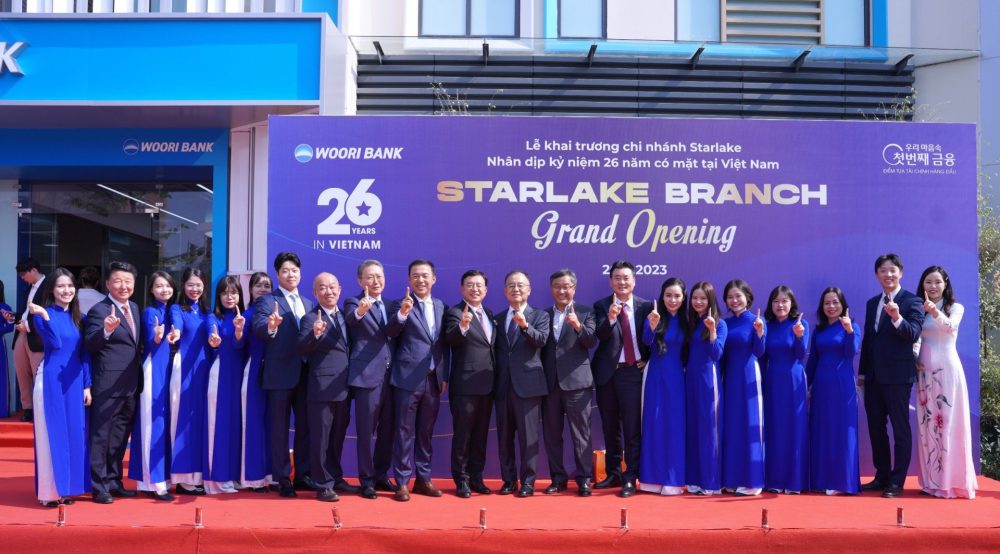 Ngân hàng Woori Việt Nam khai trương chi nhánh tại khu đô thị Starlake Hà Nội Ngân hàng Woori Việt Nam khai trương chi nhánh tại khu đô thị Starlake Hà Nội