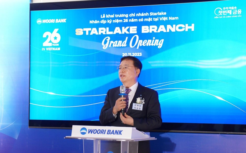 Ngân hàng Woori Việt Nam khai trương chi nhánh tại khu đô thị Starlake Hà Nội Ngân hàng Woori Việt Nam khai trương chi nhánh tại khu đô thị Starlake Hà Nội