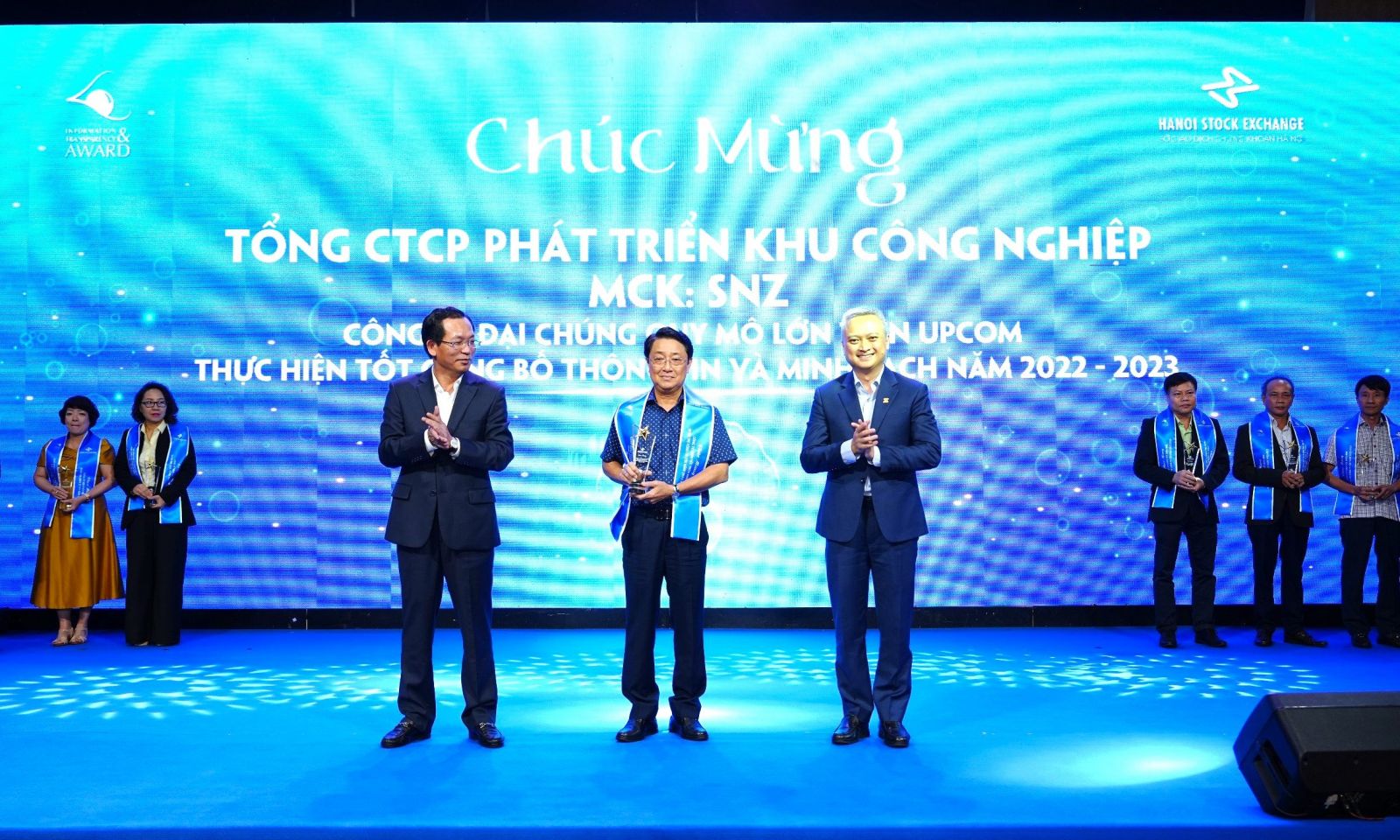 Tổng công ty Sonadezi đạt Top 10 Công ty UPCoM thực hiện tốt công bố thông tin và minh bạch lần thứ ba liên tiếp Tổng công ty Sonadezi đạt Top 10 Công ty UPCoM thực hiện tốt công bố thông tin và minh bạch lần thứ ba liên tiếp
