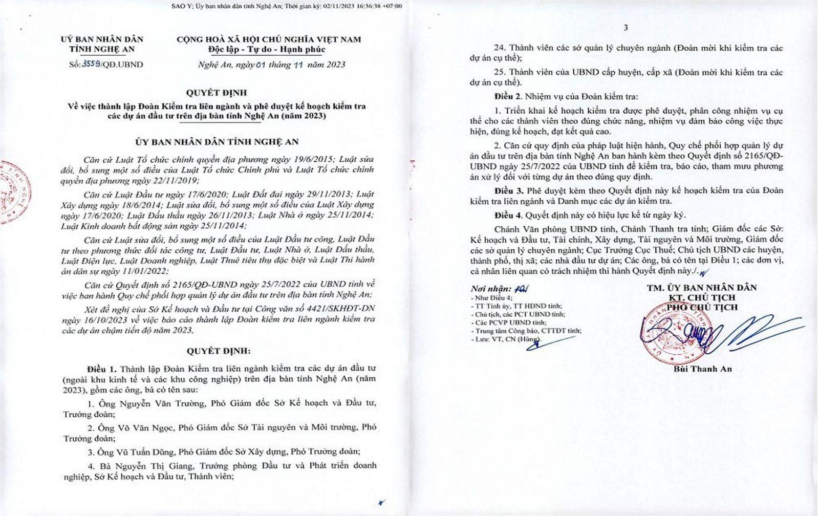 Hàng chục dự án đầu tư ở Nghệ An rơi vào “tầm ngắm” kiểm tra Hàng chục dự án đầu tư ở Nghệ An rơi vào “tầm ngắm” kiểm tra
