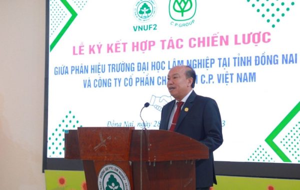 CÔNG TY CỔ PHẦN CHĂN NUÔI C.P. VIỆT NAM KÝ KẾT HỢP TÁC CHIẾN LƯỢC CÙNG PHÂN HIỆU TRƯỜNG ĐẠI HỌC LÂM NGHIỆP ĐỒNG NAI