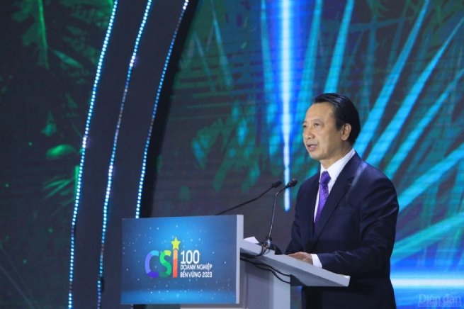 Chương trình CSI 2023 - Vinh danh 100 doanh nghiệp bền vững Việt Nam Chương trình CSI 2023 - Vinh danh 100 doanh nghiệp bền vững Việt Nam