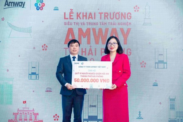 AMWAY VIỆT NAM KHAI TRƯƠNG CHUỖI SIÊU THỊ VÀ TRUNG TÂM TRẢI NGHIỆM ĐẦU NĂM MỚI