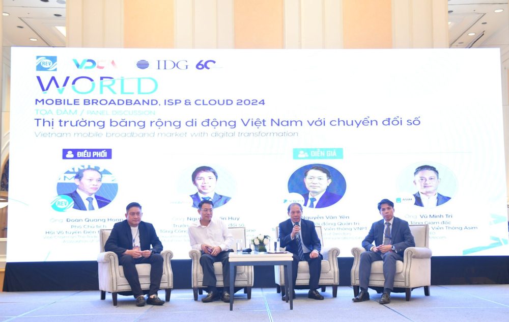 World Mobile Broadband ISP & Cloud Summit 2024: phát triển hạ tầng băng thông di động Việt Nam