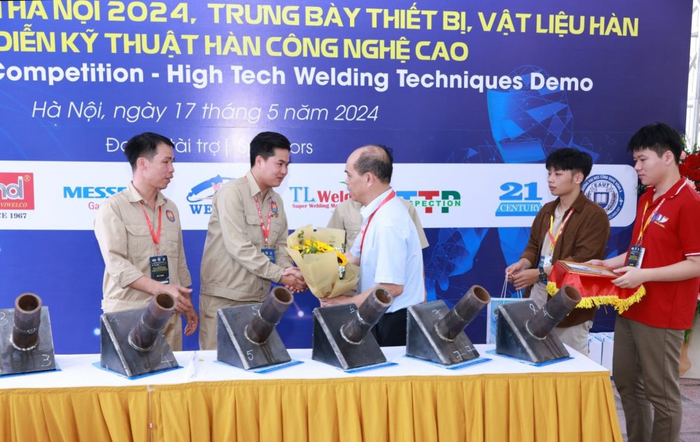 Hội thi tay nghề Hàn Hà Nội 2024 - Trình diễn kỹ thuật hàn công nghệ cao Hội thi tay nghề Hàn Hà Nội 2024 - Trình diễn kỹ thuật hàn công nghệ cao