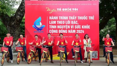 Lễ ra quân Hành trình Thầy thuốc trẻ làm theo lời Bác, tình nguyện vì sức khỏe cộng đồng năm 2024