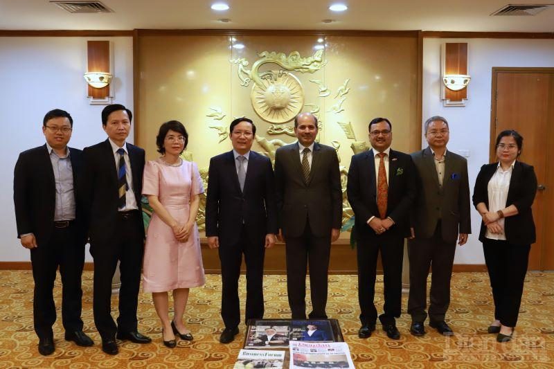 Ấn Độ đặt mục tiêu tăng 5 tỷ USD giao thương với Việt Nam Ấn Độ đặt mục tiêu tăng 5 tỷ USD giao thương với Việt Nam