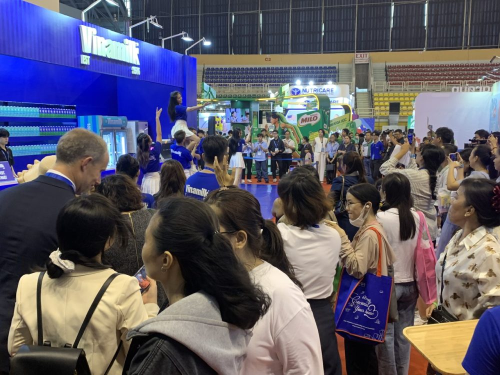 Khai mạc Triển lãm quốc tế ngành sữa và sản phẩm sữa lần thứ 4 tại Việt Nam Khai mạc Triển lãm quốc tế ngành sữa và sản phẩm sữa lần thứ 4 tại Việt Nam