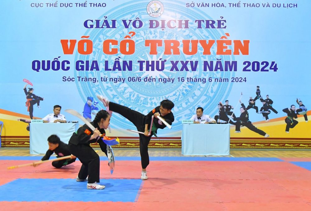 Gần 1.200 võ sĩ tham gia Giải vô địch trẻ Võ cổ truyền toàn quốc năm 2024