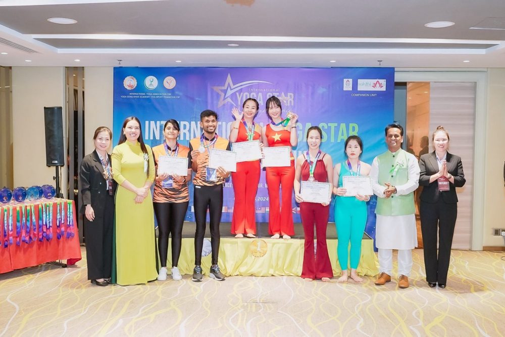 Giải Vô địch Ngôi sao Yoga Quốc tế 2024: Quảng bá văn hóa Việt Nam đến với bạn bè quốc tế Giải Vô địch Ngôi sao Yoga Quốc tế 2024: Quảng bá văn hóa Việt Nam đến với bạn bè quốc tế