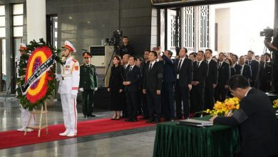 VCCI và các Hiệp hội Doanh nghiệp Việt Nam, quốc tế viếng Tổng Bí thư Nguyễn Phú Trọng