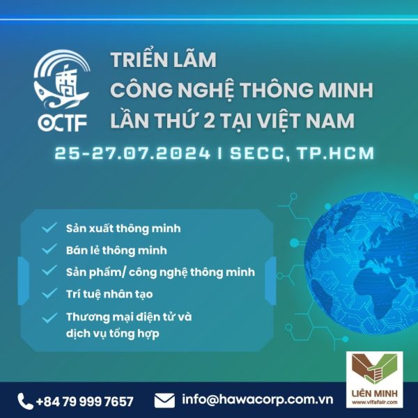 THAM QUAN TRIỂN LÃM CÔNG NGHỆ THÔNG MINH LẦN THỨ 2 TẠI VIỆT NAM - OCTF 2024 THAM QUAN TRIỂN LÃM CÔNG NGHỆ THÔNG MINH LẦN THỨ 2 TẠI VIỆT NAM - OCTF 2024