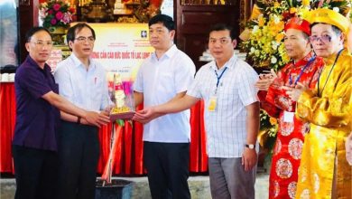 Lễ dâng hương Đức Quốc tổ Lạc Long Quân