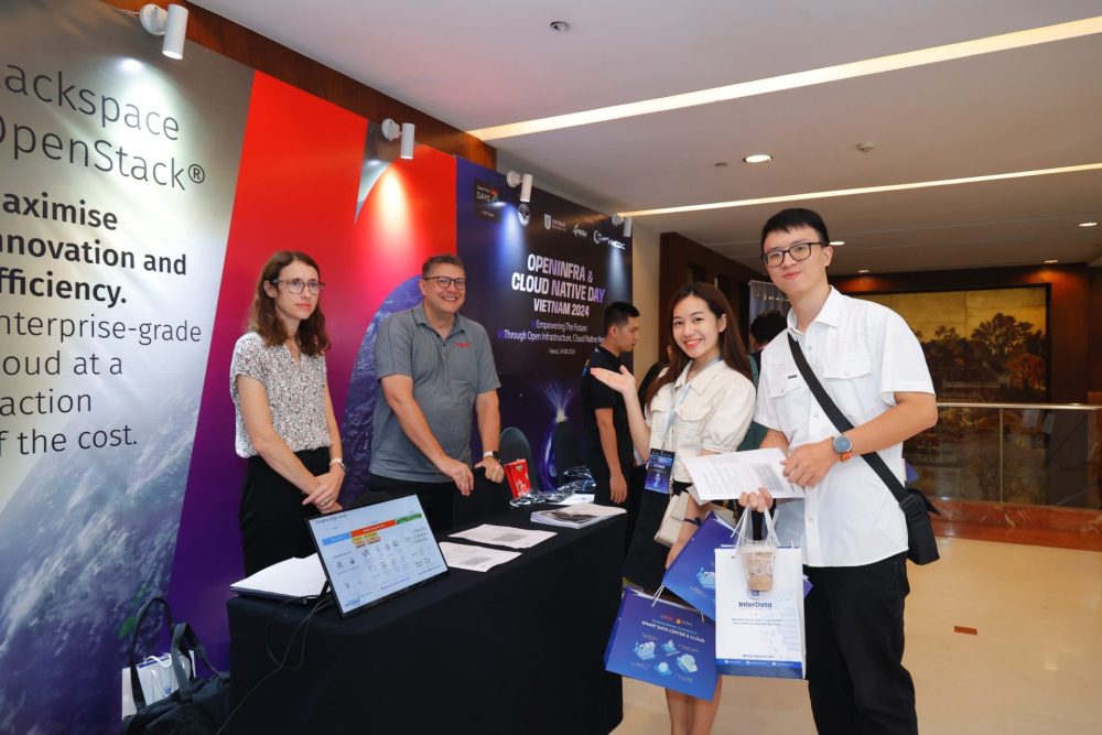 OpenInfra Days 2024: Kết nối đầu tư công nghệ, thúc đẩy sử dụng hạ tầng và ứng dụng nguồn mở OpenInfra Days 2024: Kết nối đầu tư công nghệ, thúc đẩy sử dụng hạ tầng và ứng dụng nguồn mở