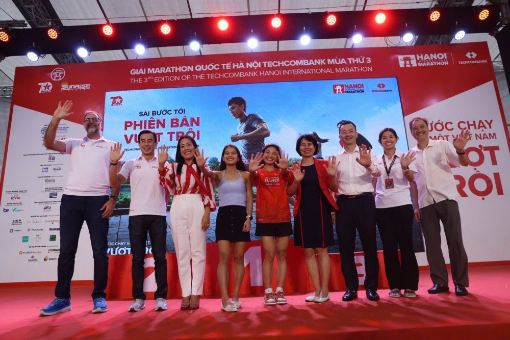 Giải Marathon Quốc tế Hà Nội Techcombank Mùa thứ 3: Hành trình của tinh thần thể thao kiện định, mạnh mẽ