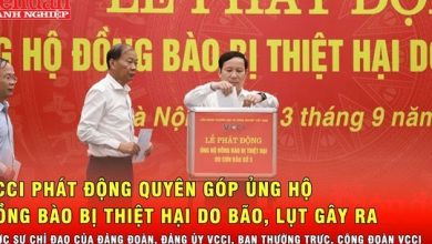 VCCI phát động quyên góp ủng hộ đồng bào bị thiệt hại do bão, lụt gây ra