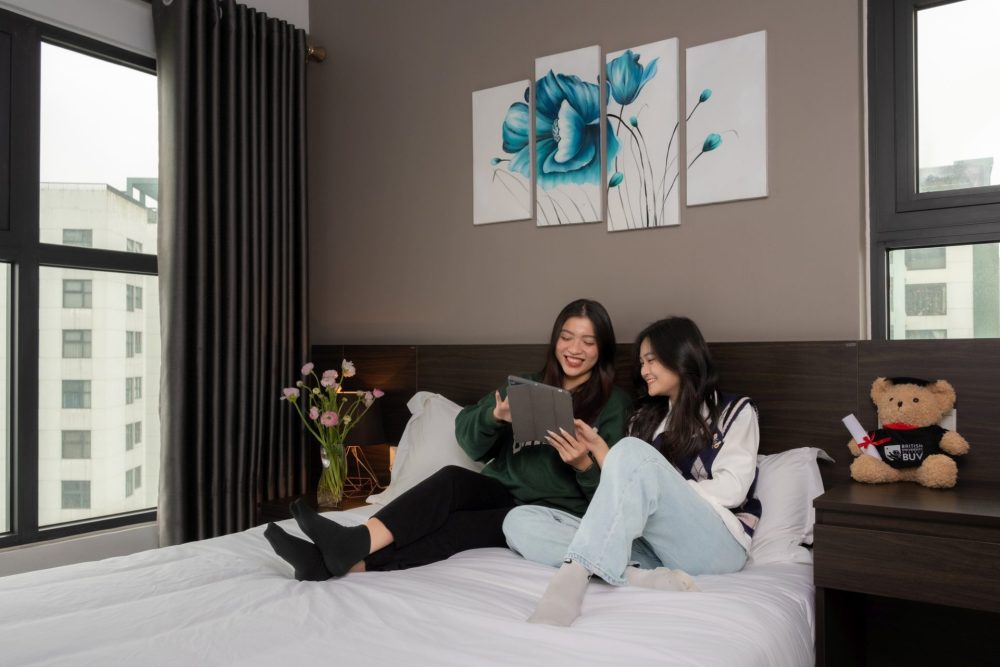 Trường đại học có ký túc xá tiện nghi như villa nghỉ dưỡng