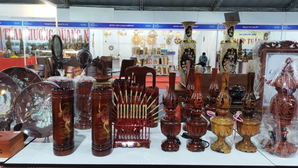 Khai mạc Hội chợ quốc tế Quà tặng hàng thủ công mỹ nghệ Hà Nội 2024 Khai mạc Hội chợ quốc tế Quà tặng hàng thủ công mỹ nghệ Hà Nội 2024