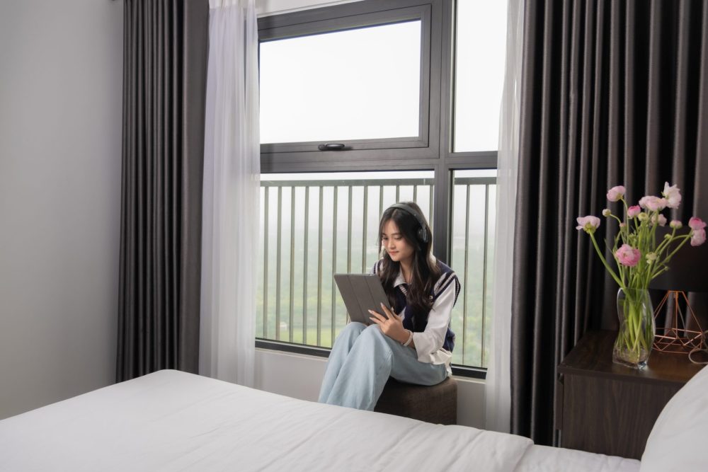 Trường đại học có ký túc xá tiện nghi như villa nghỉ dưỡng