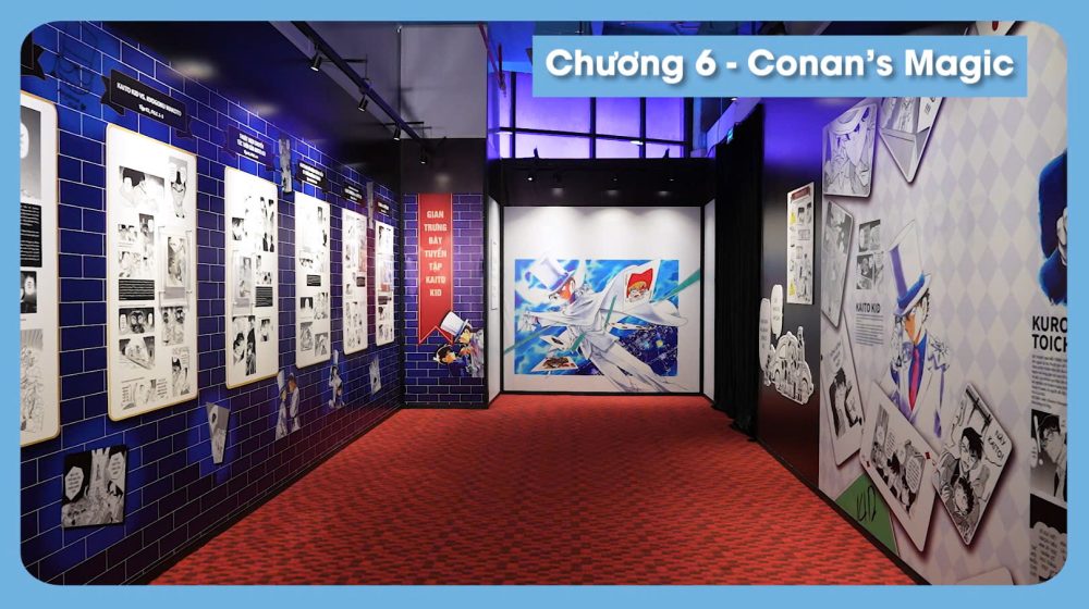 NXB Kim Đồng tổ chức triển lãm đặc biệt về thám tử lừng danh Conan NXB Kim Đồng tổ chức triển lãm đặc biệt về thám tử lừng danh Conan