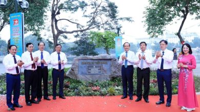 Công trình vườn hoa hồ Thiền Quang đưa vào sử dụng sớm trước hạn 120 ngày