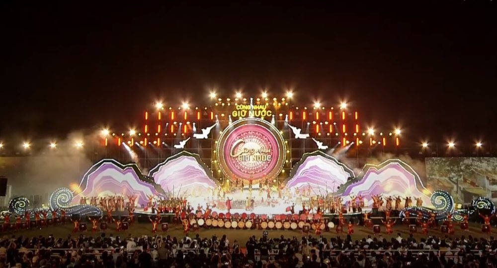 Khai mạc Chương trình nghệ thuật chính luận “Cùng nhau giữ nước”