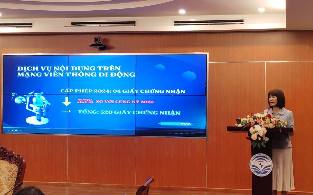 Năm 2024 tình trạng vi phạm trong lĩnh vực thông tin điện tử đã giảm đáng kể Năm 2024 tình trạng vi phạm trong lĩnh vực thông tin điện tử đã giảm đáng kể