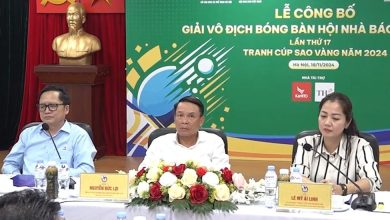 Công bố Giải Vô địch Bóng bàn Hội Nhà báo Việt Nam lần thứ 17