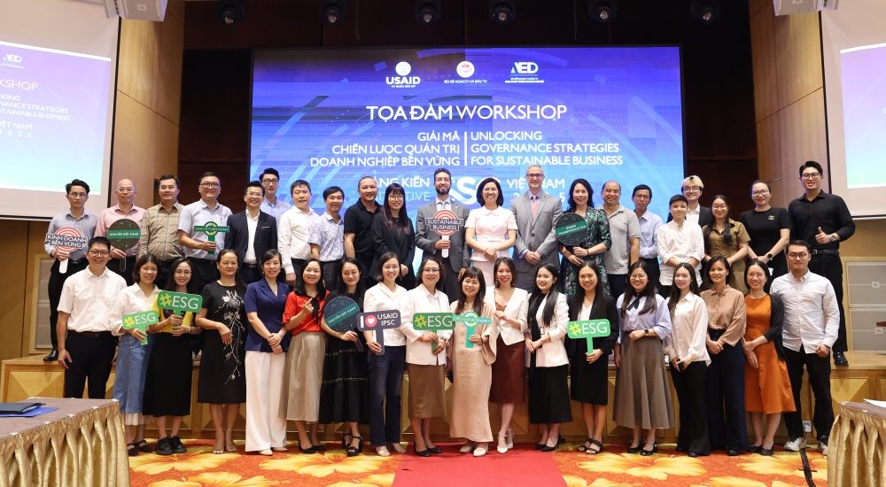 Sáng kiến ESG Việt Nam 2025 – Quản trị vững vàng, tương lai bền vững