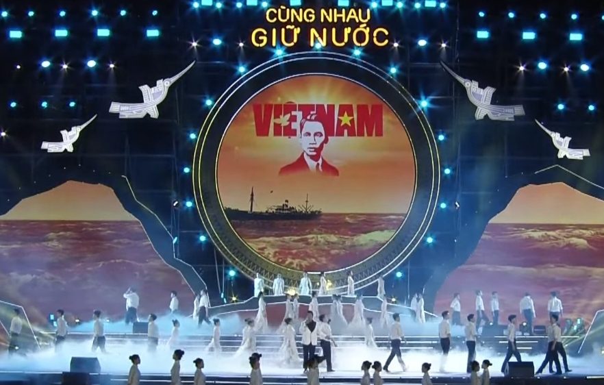 Khai mạc Chương trình nghệ thuật chính luận “Cùng nhau giữ nước”