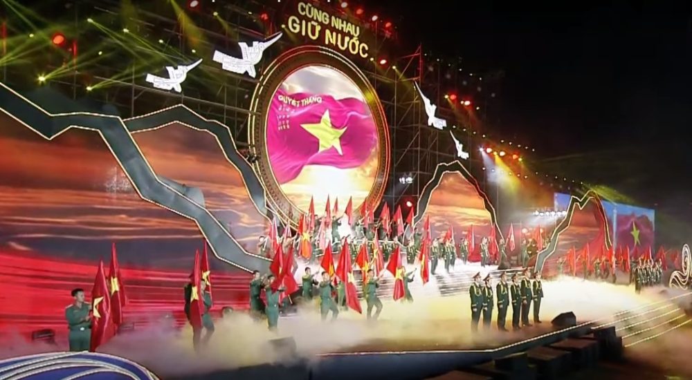 Khai mạc Chương trình nghệ thuật chính luận “Cùng nhau giữ nước”