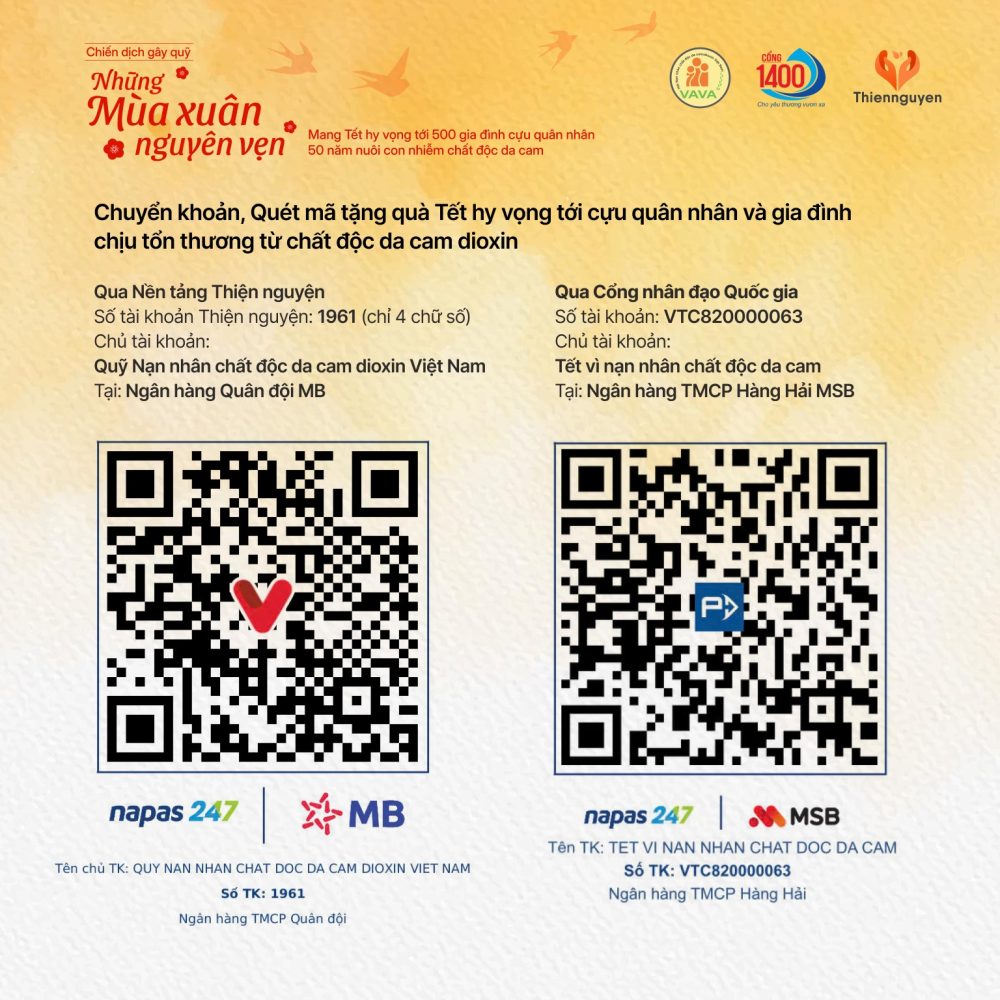 Phát động chiến dịch “Những mùa xuân nguyên vẹn” - Tết vì nạn nhân chất độc da cam