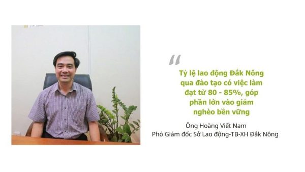 Đào tạo nghề – chìa khóa giảm nghèo bền vững ở Đắk Nông