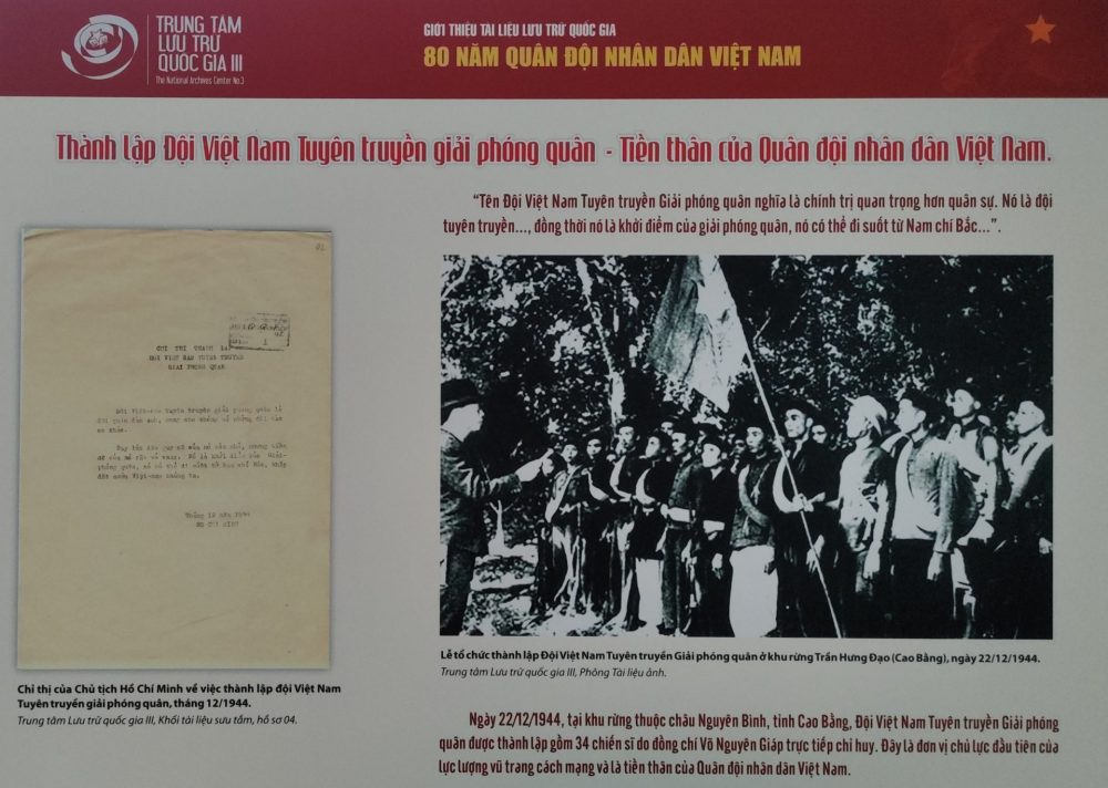 Giới thiệu tài liệu lưu trữ quốc gia về Quân đội nhân dân Việt Nam Giới thiệu tài liệu lưu trữ quốc gia về Quân đội nhân dân Việt Nam