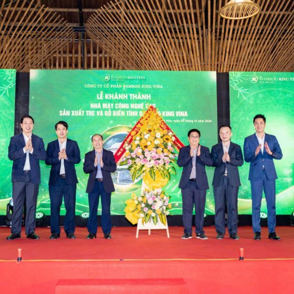 Khánh thành Nhà máy sản xuất tre và gỗ biến tính Bamboo King Vina Khánh thành Nhà máy sản xuất tre và gỗ biến tính Bamboo King Vina