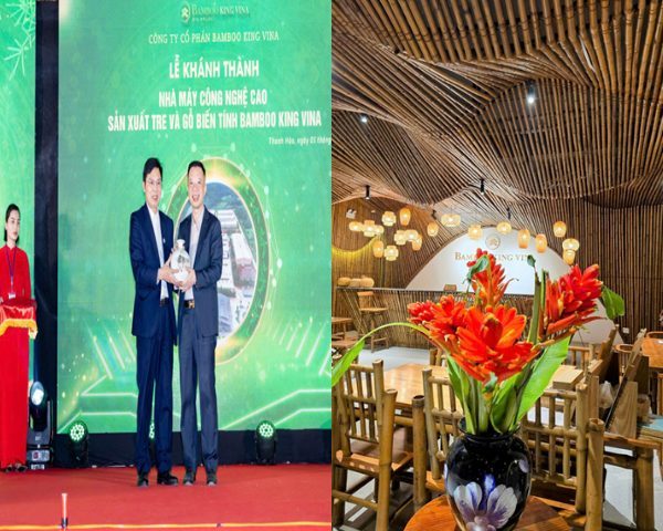 Khánh thành Nhà máy sản xuất tre và gỗ biến tính Bamboo King Vina Khánh thành Nhà máy sản xuất tre và gỗ biến tính Bamboo King Vina