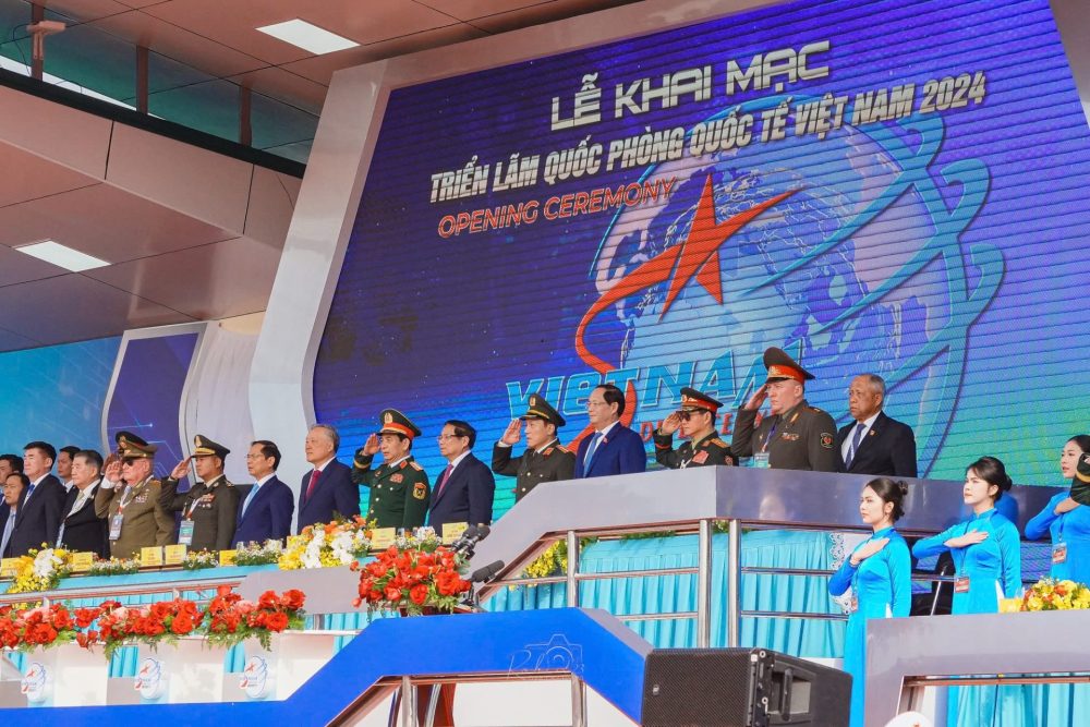 Lễ khai mạc Triển lãm Quốc phòng quốc tế Việt Nam 2024 Lễ khai mạc Triển lãm Quốc phòng quốc tế Việt Nam 2024