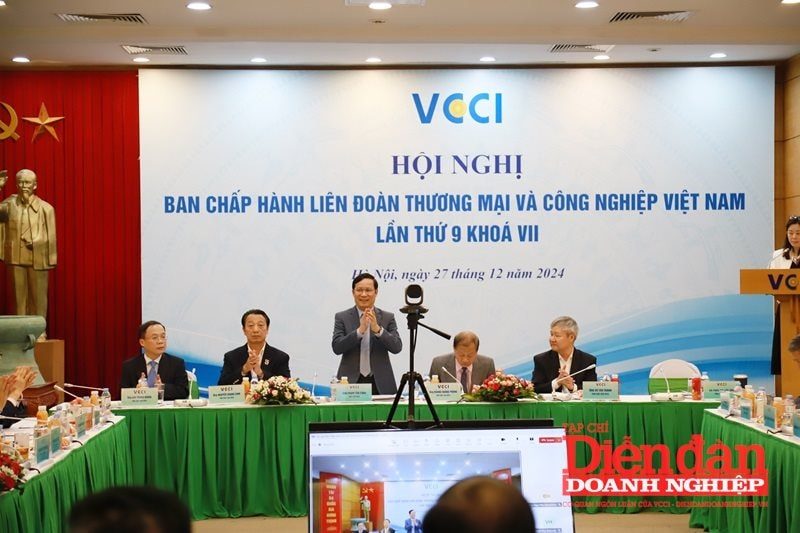 Ban Chấp hành VCCI thống nhất phương hướng, nhiệm vụ năm 2025 Ban Chấp hành VCCI thống nhất phương hướng, nhiệm vụ năm 2025