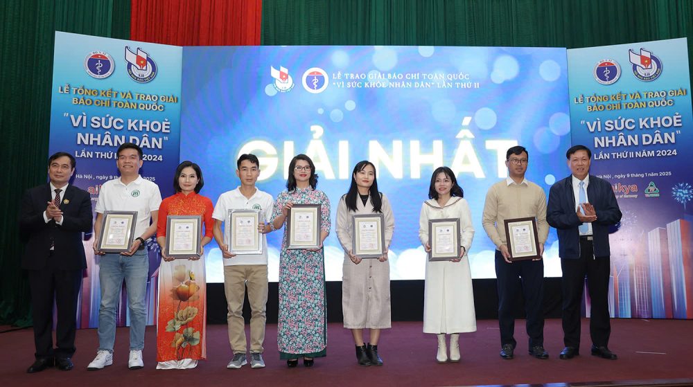 Lễ tổng kết và trao Giải Báo chí toàn quốc “Vì Sức khỏe nhân dân” lần thứ II Lễ tổng kết và trao Giải Báo chí toàn quốc “Vì Sức khỏe nhân dân” lần thứ II