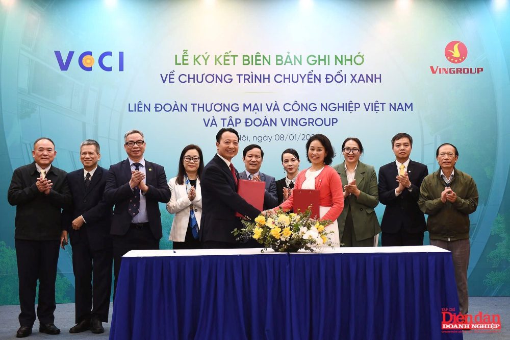 VCCI - VINGROUP: Hợp tác thúc đẩy chuyển đổi xanh, nâng tầm thương hiệu Việt VCCI - VINGROUP: Hợp tác thúc đẩy chuyển đổi xanh, nâng tầm thương hiệu Việt