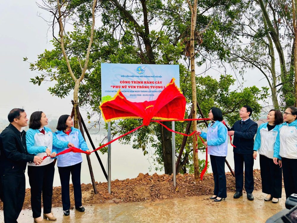 Phụ nữ Thủ đô phát động Tết trồng cây Xuân Ất Tỵ 2025 Phụ nữ Thủ đô phát động Tết trồng cây Xuân Ất Tỵ 2025