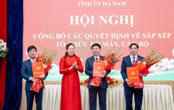 Hà Nam: khẩn trương kiện toàn, sắp xếp bộ máy theo NQ 18