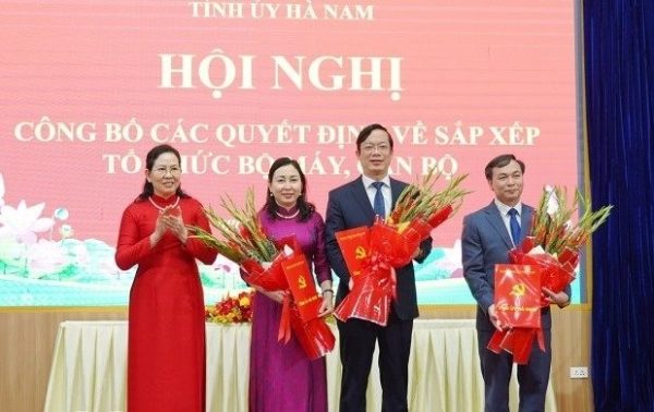 Hà Nam: khẩn trương kiện toàn, sắp xếp bộ máy theo NQ 18