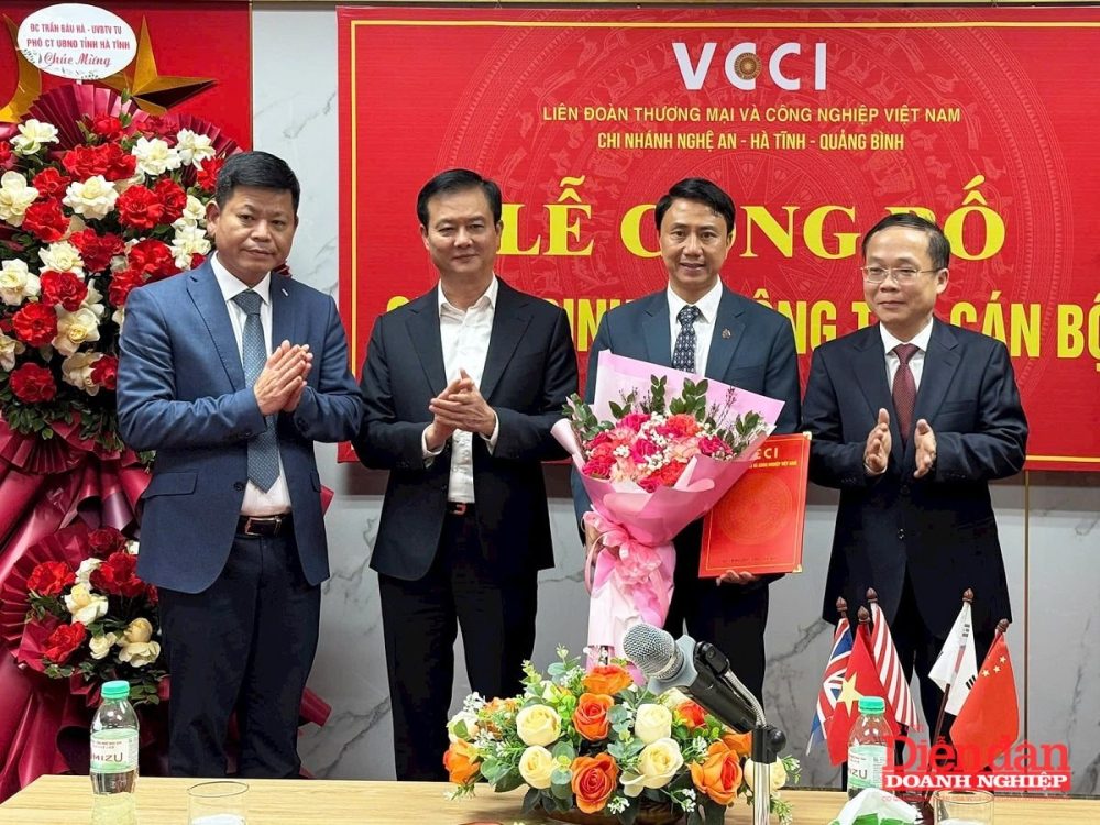 VCCI công bố Quyết định về công tác cán bộ VCCI công bố Quyết định về công tác cán bộ