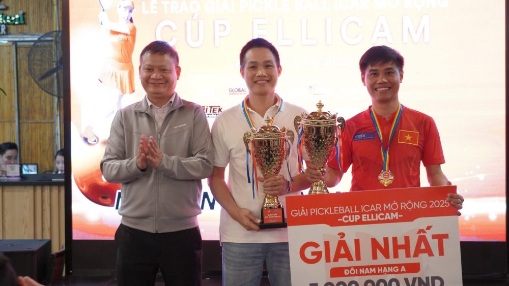 Pickleball Ellicam Cup 2025 gắn kết cộng đồng yêu xe Pickleball Ellicam Cup 2025 gắn kết cộng đồng yêu xe