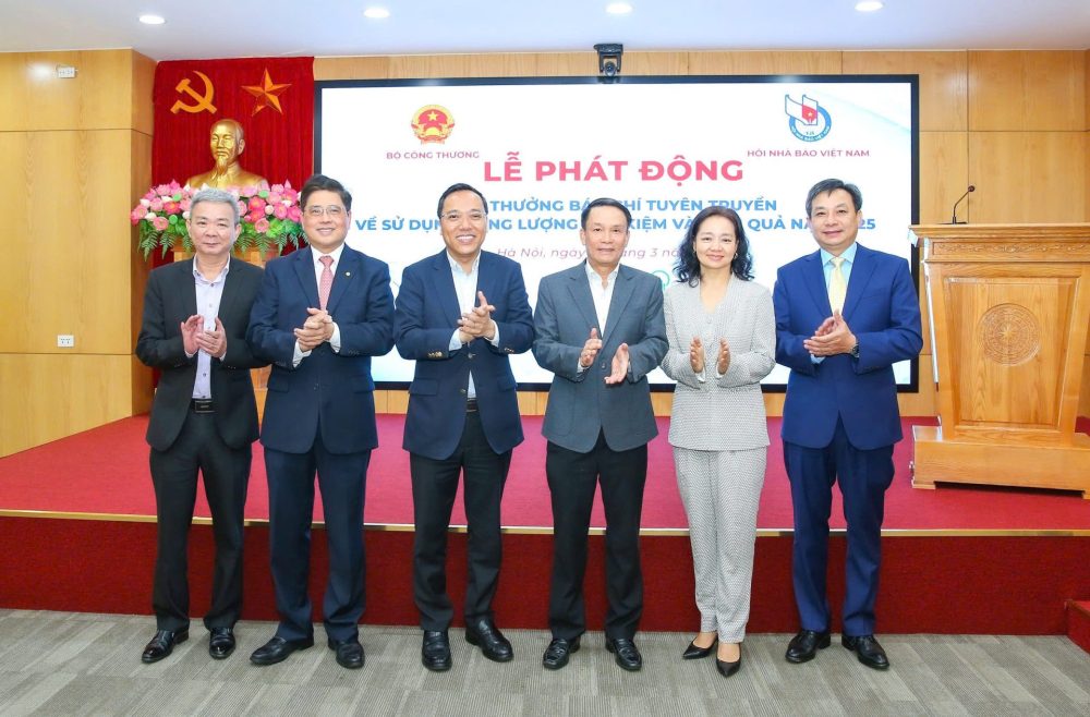 Giải thưởng báo chí tuyên truyền sử dụng năng lượng tiết kiệm và hiệu quả năm 2025 Giải thưởng báo chí tuyên truyền sử dụng năng lượng tiết kiệm và hiệu quả năm 2025