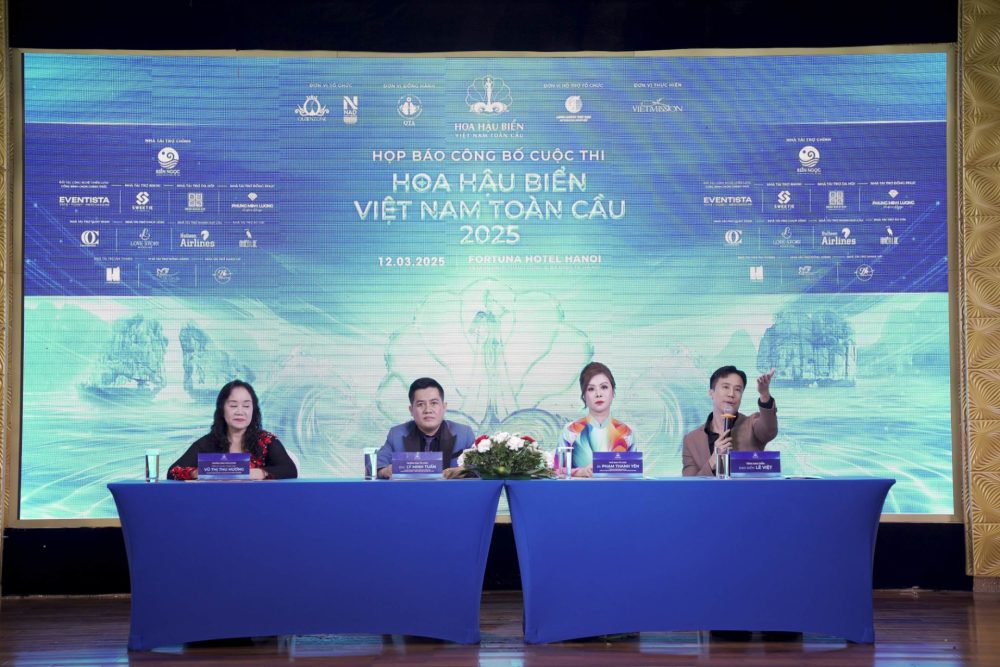 Hoa Hậu Biển Việt Nam toàn cầu năm 2025 tôn vinh vẻ đẹp của người phụ nữ Việt Nam gắn với hình ảnh biển quê hương Hoa Hậu Biển Việt Nam toàn cầu năm 2025 tôn vinh vẻ đẹp của người phụ nữ Việt Nam gắn với hình ảnh biển quê hương