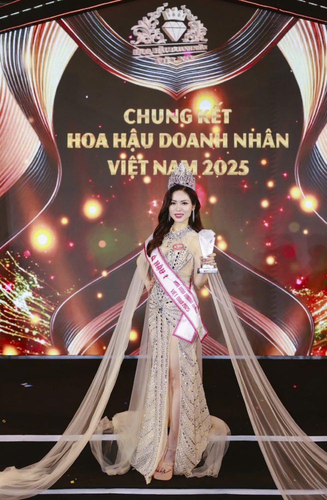 Á hậu Thu Huyền: Hoạt động kinh doanh bất động sản khởi sắc hơn sau danh vị mới từ Hoa hậu Doanh nhân Việt Nam 2025 Á hậu Thu Huyền: Hoạt động kinh doanh bất động sản khởi sắc hơn sau danh vị mới từ Hoa hậu Doanh nhân Việt Nam 2025