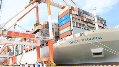 Cảng Tân Cảng - Cái Mép Thị Vải chào đón thành công chuyến tàu có tải trọng 166.000 DWT đầu tiên