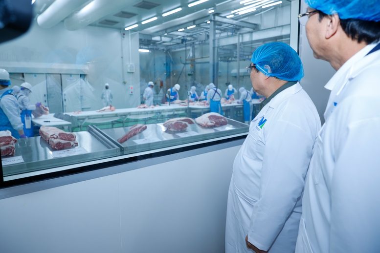 Thủ tướng thăm nhà máy thịt bò do các tập đoàn hàng đầu Việt - Nhật đầu tư Thủ tướng thăm nhà máy thịt bò do các tập đoàn hàng đầu Việt - Nhật đầu tư